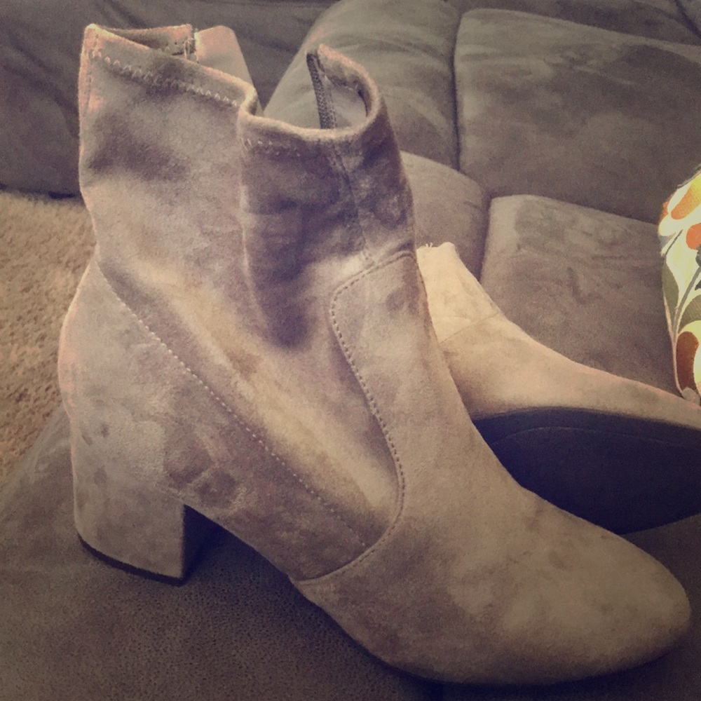 Velvet Booties